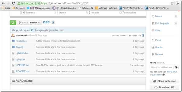 Desired State Configuration (DSC) GitHub