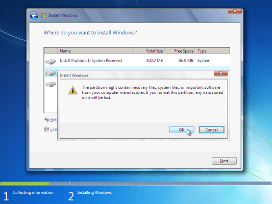 install win7 75