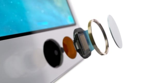 iPhone 5S Touch ID fingerprint sensor dissembled