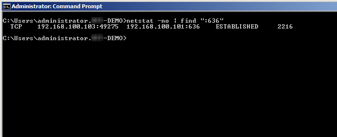 Test LDAP over TLS Connection