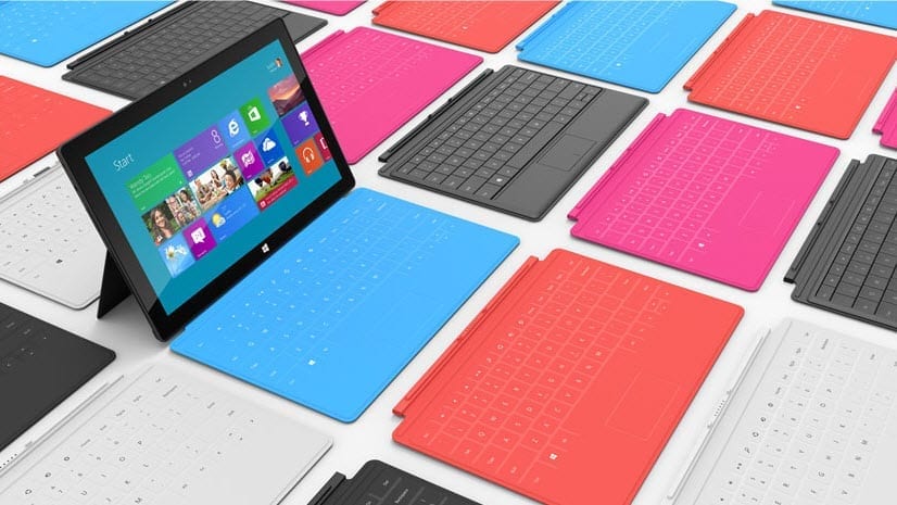 Microsoft Surface magnetic cover