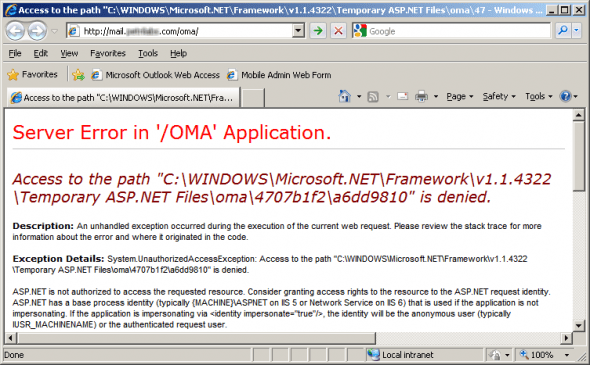 net error ex 2003 1