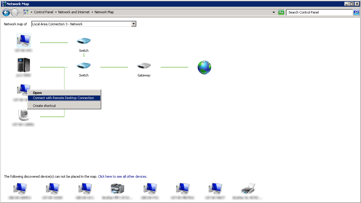 Create a Network Map in Windows 7