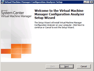 Virtual Machine Manager Configuration Analyzer
