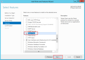 Add Roles and Features Wizard in Windows Server 2012 and Windows 8