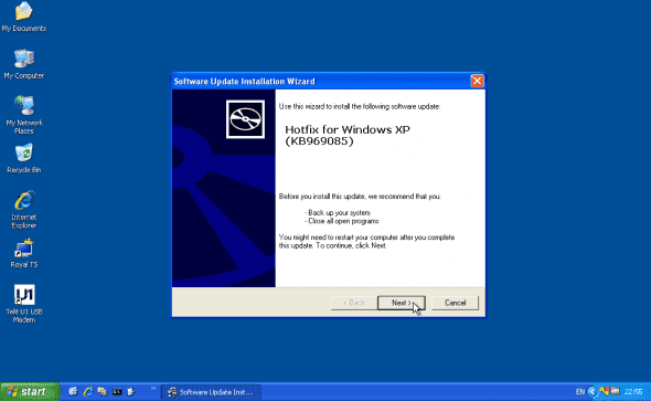 Install Remote Desktop Connection 7.0 for Windows XP