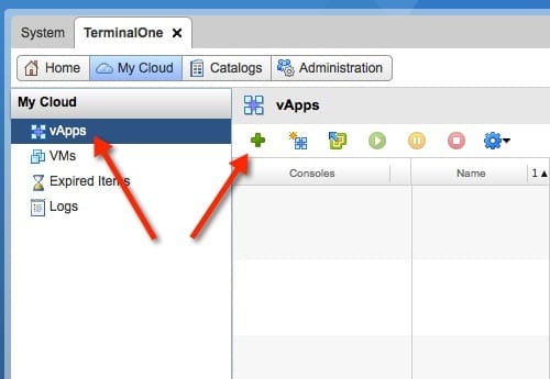 Create a Multi VM vApp in VMware vCloud Director: vApp