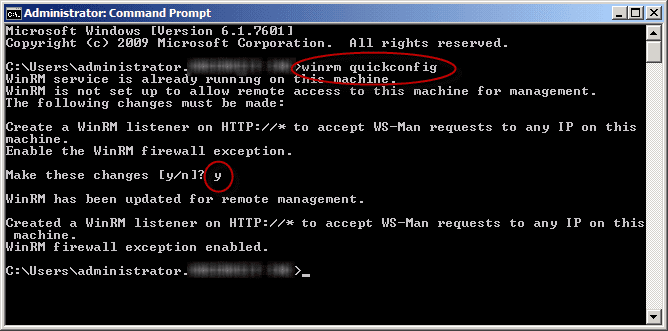 winrm quickconfig